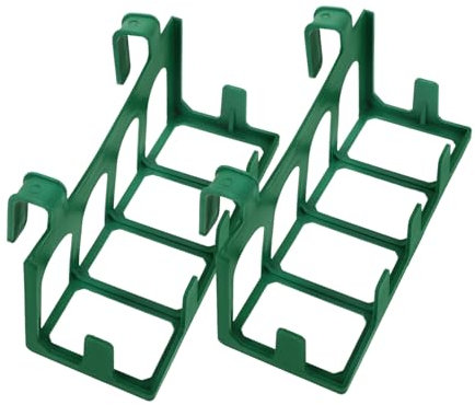 FUNOMOCYA Lot De 2 Supports De Podium Suspendus Verts Polyvalents Pour Conférence Panier Décoratif Dextérieur Pour Décoration Élégante Et Amélioration Des Événements