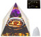 VBNZBK Orgonit Pyramide Kristalle Pyramide Groß Edelsteine Pyramiden Sternzeichen Esoterik Sternzeichen Geschenke 12 Constellation, Meditation Deko Esoterik Deko (Waage)
