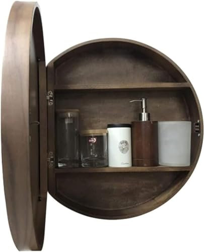 CATANK 2-in-1-Spiegelschränke, Badezimmer-Wandspiegel, wasserdichter Schrank mit Spiegel, an der Wand befestigter Schminkspiegel, Aufbewahrung, Organizer, Medizinschrank, Schminkspiegel,