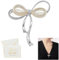 Broche Perle Femme, Elégante Broche en Alliage D'argent Incrustée de Perles Artificielles Broche de Sécurité Broche en Perle Broche en Perle Broche en Perle robe pour Femmes Cape pull Garniture