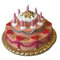 Sparfroh Torte Miniatur Puppenhaus Deko