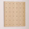 Panneau Perforé en Bois 60x60cm Panneau Mural Bois Organisateur pour Organisateur Mural, Organisation d'artisanat, Affichage d'ornements, Rangement de Chambre