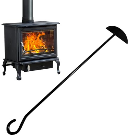 Charcoal Shovel | Heavy Duty Grill Tool Spoon,Cleaning Tools For Grill With Charcoal Rake - for Stove Barbecue External Wood Oven Fireplace