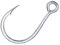 Mustad SINGLE HOOK KAIJU INLINE 10121NP-DT - by 10, N°4