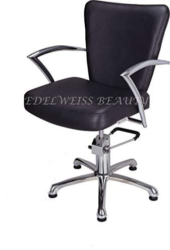 Edelweiss Beauty Friseurstuhl hydraulisch verstellbar, drehbar, Salonstuhl für Friseure