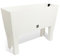 Fioriera vaso per piante con sistema d'irrigazione RATO CASE HIGH Simil Rattan con piedini 30 Lt colore: bianco