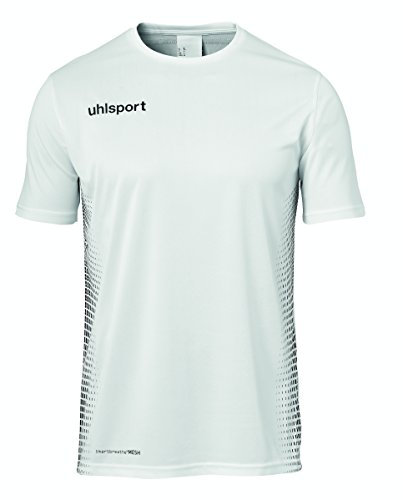 Uhlsport Kinder Score Trikot&Shorts Kit, weiß/Schwarz, 116