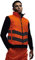 Regatta TRA840 5LV90 Professional Hi-Vis Body warmer, Orange/Navy, XXL