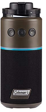 Coleman OneSource Rechargeable Camping Gear Set: Camp Shower, Cordless Vacuum, Fan, Speaker & Air Pump with Integrated Battery System