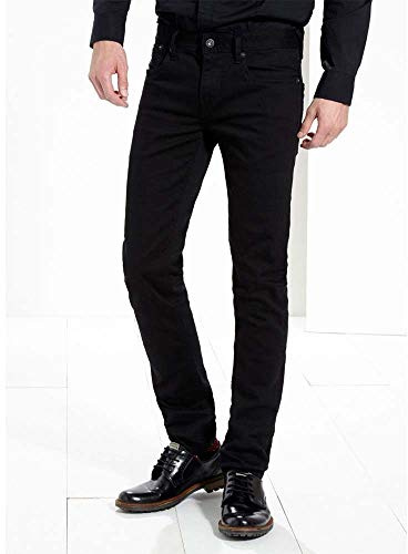 Pepe Jeans Herren Hatch Slim Jeans, Schwarz, 40W x 32L
