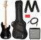 Squier Affinity Series Precision Bass PJ Pack MN Black - Pack basse électrique