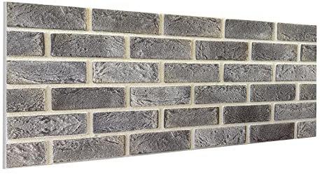 3D Brick Wall Cladding Ceiling Panel Faux Brick Style Polystyrene Wall Cladding 50x100cm (DL10)