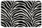 Zebra Streifen Badematte 50x80cm Zebramuster Bedruckter Badteppiche Erwachsene Schwarz-weiß Hautstruktur rutschfest Badezimmerteppich Sexy Luxus Zoo Tierhaar Weich Hochflor Badvorleger