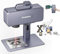 ATOMSTACK M4 Laser Graviermaschine, 12000 mm/s Hochgeschwindigkeits Faser Laser Markierungsmaschine, 2-in-1-Desktop und Handheld Lasergravur für DIY Erkennungsmarken, Telefon, Silber/Goldene Uhr