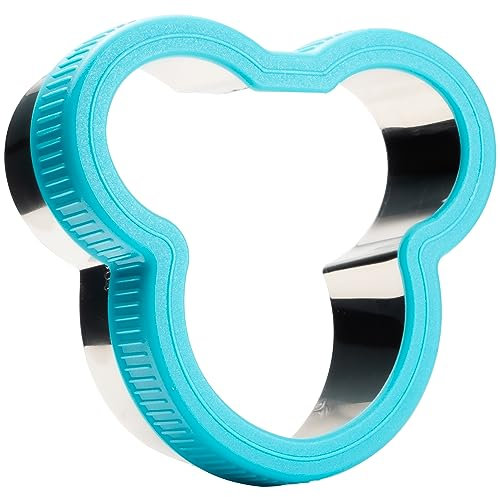 Large Mickey Mouse Cookie Cutters for Christmas and Party. Nice Shape for Cutting Out Biscuits and Bread. Made of Stainless Steel. Made from Safe Materials. SELECTICO from The EU. Cookie Cutter