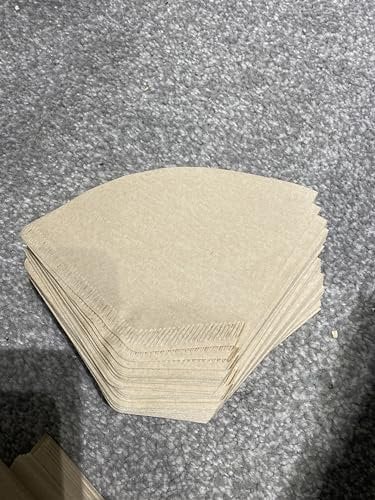 Lot de 100 filtres à café de qualité supérieure (marron, 101)