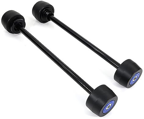 INLIMA Motorrad Vorne Hinten Gabel Sliders Crash Protector Fit for Husqvarna 701 Supermoto VITPILEN 701 KTM 690 SMC 690 Duke Supermoto R (Color : Blue)