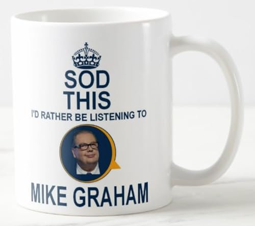 Mug - SOD This I’D Rather BE Listening to Mike Graham - talkradio talktv Talk Radio tv Speech LBC Woke Mugs
