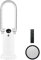 Ocean Loong 29” Tower Fan & HEPA Air Purifier in One for Home, Bladeless Fan with Remote & Touch Control,Timer, Oscillating & Tilt Head, AB01H (White)