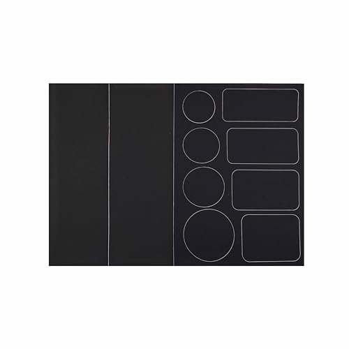 Suriba Parches Ropa Termoadhesivos Negro 20 * 15cm 3pcs, Pack Parche Plumifero para Tiendas de Campaña Chaqueta de Plumón Paraguas Sacos de Dormir Mochila