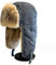 JIAHG Herren Winter Fliegermütze Trappermütze Winddicht Warm Wintermütze mit Ohrenklappen Männer Baseball Cap Bombermütze Russenmütze für Snowboarden Skaten Radfahren