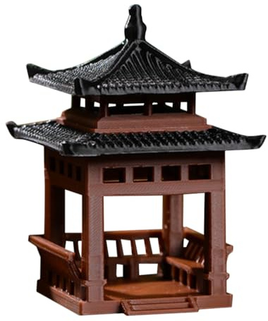 HANABASS Plastic Pavilion Decor 3.14 X 1.97 X 1.97 in