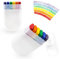2 Pack Pride Face Paint Rainbow Crayons Face Paint for Face and Body Paint Gay Pride Day Celebrations Party any Parade