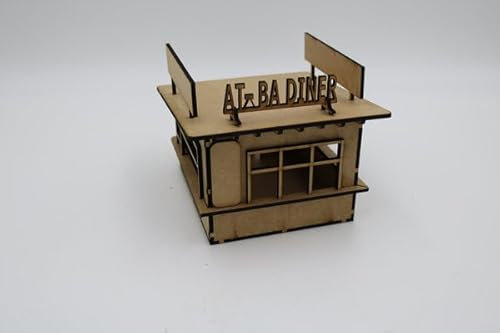 AT-BA Modellbau 220100 Slotcar-Deko Kiosk