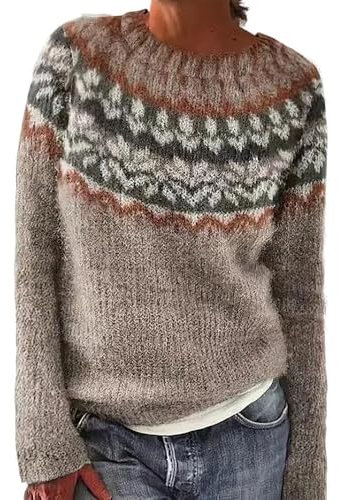 FJKVAVF Cyber of Monday Deals 2024 Now Ladies Funnel Neck Jumpers Cheap Christmas Jumpers Christmas Jumper Oversized Black Oversized Knitted Jumper Oversize Jumpers Women UK Offers Day