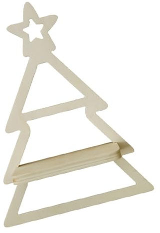 Scaffale di esposizione di legno del festival scolpito dell'albero di Natale di forma del muro di galleggiamento scaffale per la decorazione di festa supporto