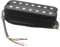 pastilla de puente Humbucker De Guitarra Eléctrica De 7 Cuerdas Pastilla De Doble Bobina Pastilla Dividida Para Piezas De Guitarra LP Negro Y Blanco(C)