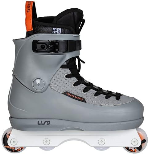 USD Carlos Bernal Sway II Pro Inline Skate – Aggressive Skates mit KIZER Fluid IV Frame, 60mm Uhr Rollen, ABEC 9 Kugellager & MYFIT 2nd Skin Liner – Hochwertige Stunt Skates für Profis
