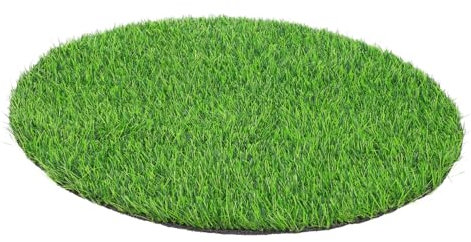 TOYANDONA Schachtdeckel Dekoration Rasen Grasteppich Teppiche für Wohnzimmer gefälschte Graswand tischdeko kunstgras runder Teppich Grasmatte Kunstrasenteppich für Terrasse Plastik Green