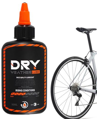 Kettenöl – Langanhaltendes Schmiermittel | Dirtbike -Kettenschmiermittel | 50 Ml Tief Eindringendes Kettenöl Reduziert Quietschgeräusche Bei Dirtbikes, Mountainbikes Und Rennrädern