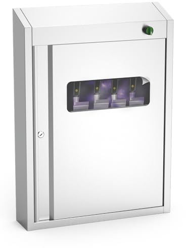 Lioninox Armadio di sterilizzazione Coltelli u.v., 20 Coltelli 523x120x723 mm