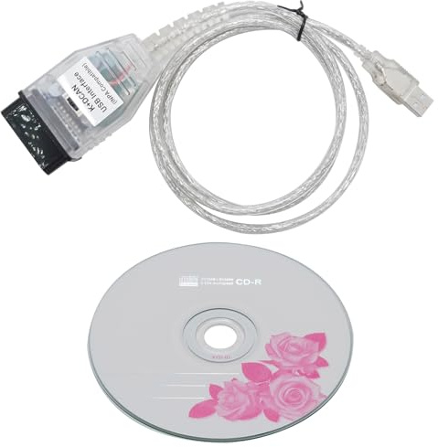 Hoypeyfiy K DCAN Diagnosekabel mit Schalter, OBD2 Switch Scanner Diagnosegerät, Ersatz für BMW E60 2007, Ersatz für BMW E61 2007, Ersatz für BMW E83 2006