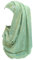 Lina & Lily Damen Hijab Muslimische Kopftuch Schal Turban mit Gold Glitzert Funkeln (Minzgrün)