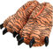 LANFIRE Unisex Soft Plüsch Haus Hausschuhe Tier Kostüm Pfote Claw Schuhe (L (EUR 40-45), Tiger)