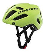 Cratoni C-Pro Lime-schwarz Rennradhelm Fahrradhelm Roadhelme (M-L (57-61 cm))