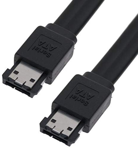 PremiumCord Cable eSATA eSATA, 1 m, apantallado, Color Negro