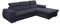 mb-moebel Ecksofa mit Schlaffunktion Eckcouch mit Bettkasten Sofa Couch L-Form Polsterecke für Wohnzimmer, Schlafsofa Sofagarnitur Wohnlandschaft - 284x196x99cm - NILUX (Anthrazit, Ecksofa Rechts)