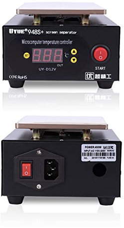 LCD Bildschirmtrennzeichen,400W 948S + LCD Separator Handy Screen Vakuum Separator Maschine Reparatur Werkzeug zum Trennen von LCD und Bildschirm,LCD Separator