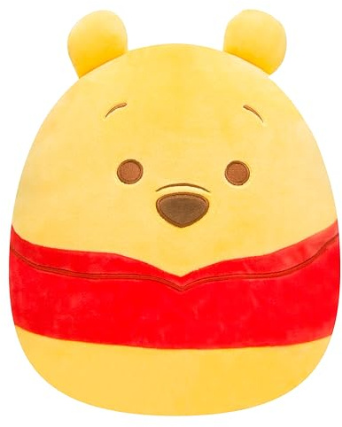Squishmallows SQDI01931 - Winnie Puuh 20 cm, offizielles Jazwares Plüsch, superweiches Kuscheltier