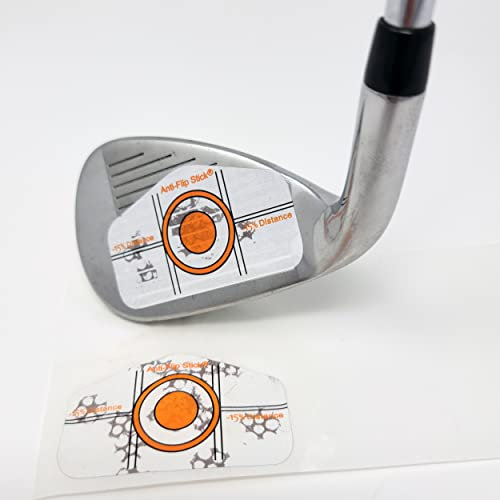 200 Golf Impact Tape Decals. Golf Club Impact Tape Stickers For Driver, Irons Or Woods. A Simple Golf Training Aid. You Improve Your Golf Swing By Easily Seeing Where You Hit The Golf Ball At Impact.