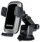 Verbatim Qi Fast Wireless Car Charger FWC-03 Pro, Handyhalterung mit Ladefunktion fürs Auto, induktive Handy Ladestation, intelligentes KFZ Ladegerät für iPhone und Android