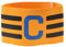 pistro Nylon-Armband für Fußballspieler, verstellbar, Nr. 2, Gelb