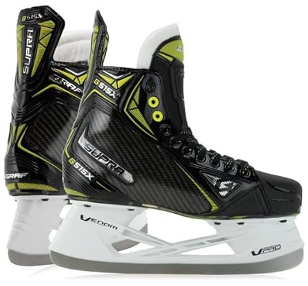 Graf Supra G515X Schlittschuhe Senior, Weite :W = Wide, Größe:7 = 40 2/3
