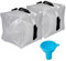LOVIVER Bolsas de Peso para Escalera de Piscina, Plástico Universal Rellenable para Piscina de Suelo, 2 Uds.
