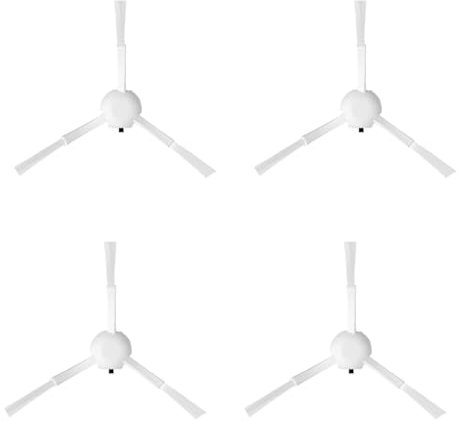 Ricambi 4 Spazzole Laterali, Compatibile con Dreame D10 Plus, D10S, D10S PRO, D9 Max Robot Aspirapolvere di Ricambio