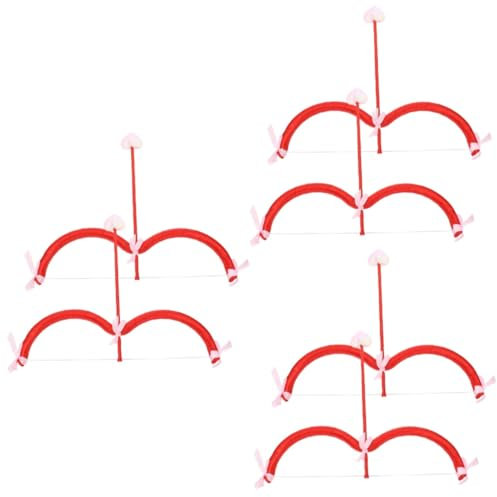 Abaodam 15stücke Cupid Bogen Und Teiliges Hängendes Ballornament Einzigartige Dekoration Für Karneval Hochzeiten Partys Und Zuhause Bastelmaterial Für Kreative Projekte